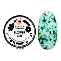 Гель с сухоцветами Saga Flower gel 5 мл, № 10